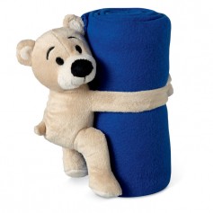 MANTA - Fleece blanket with bear