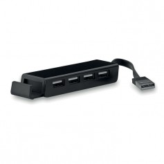 SMARTHOLD - 4 USB hub / phone holder