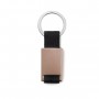 TECH BLACK - Metal rectangular key ring