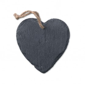 SLATEHEART - Slate Xmas hanger heart