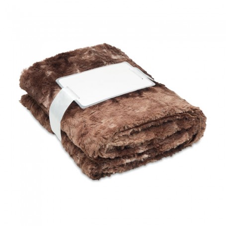 ANDERMATT - Fake fur blanket