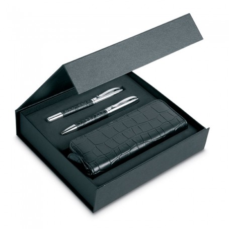 ANNECY - Pen set and pouch in PU case