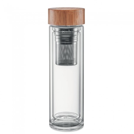 BATUMI GLASS - Double wall glass bottle