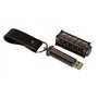 Sendinto metalo spalvos USB 3.0 laikmena "Cryptex Black" 32 Gb